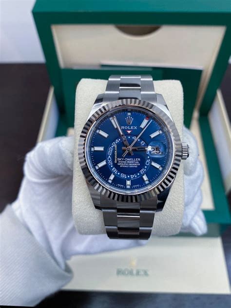 rolex sky dweller retail price 2022|rolex sky dweller price range.